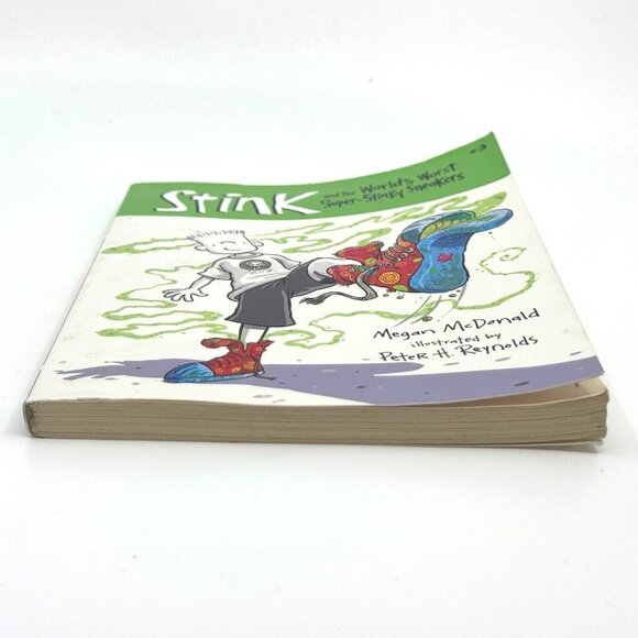 Stink and the Worlds Worst Super-Stinky Sneakers, Paperback by McDonald, Megan - Picture 5 of 8